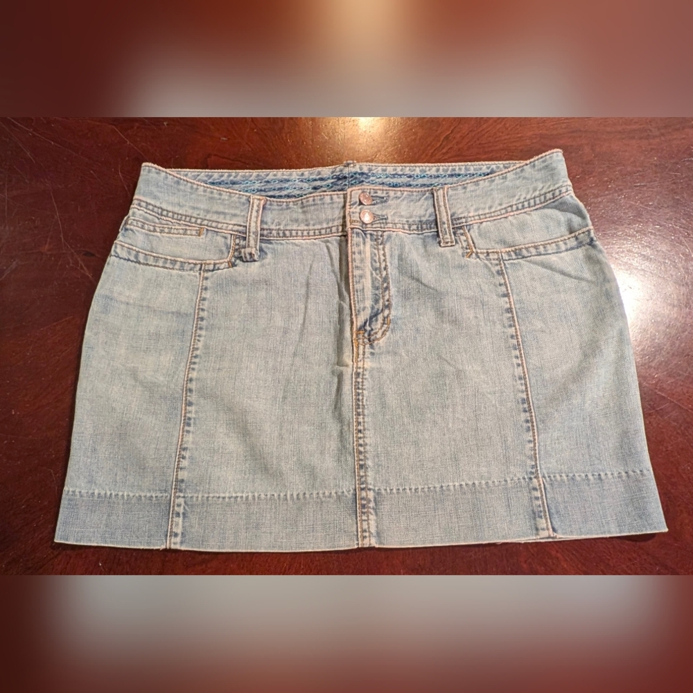 Gap Denim Mini Skirt Size 10